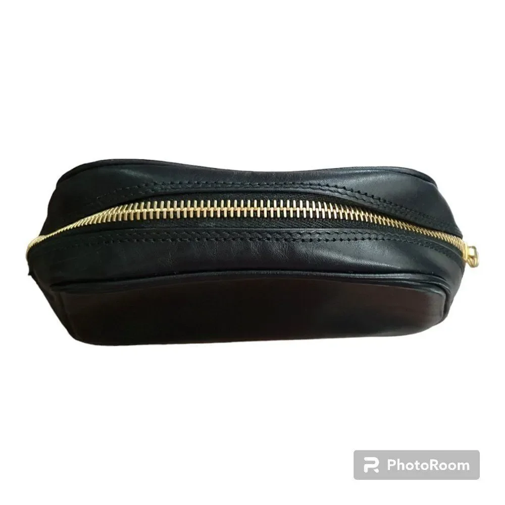 Salvatore Ferragamo Cosmetic Bag 22 6013 leather Black Women